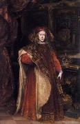 Miranda, Juan Carreno de Charles II as Grandmaster of the Golden Fleece oil painting reproduction